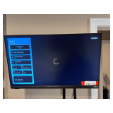 KIT… Vizio TV, 24”, with mount and remote, powers up, working condition unknown, see pictures for details.