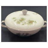 Island…Seyei fine china covered serving bowl, “Cascade Pine” pattern, produced  in Nagoya, Japan. See pictures for details.