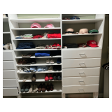 Master closet… Closet lot marked 1093, includes entire content of closet of assorted apparel, see pictures for details.