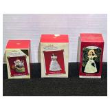 Collection of Three Hallmark Keepsake Ornaments