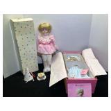 Paradise Galleries Porcelain Doll Collection with Accessories