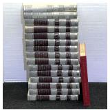 Funk and Wagnalls encyclopedias, includes two dictionaries, also includes a Britannica junior encyclopedia, see pictures for details.