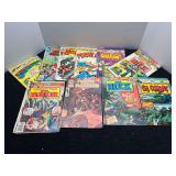 Collection of DC and Charlton Comics Including Sgt. Rock and Superman