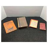 Collection of Four Assorted Hardcover Books
