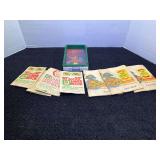 Camel Lights Ashtray and Assorted Trading Stamp Saver Books