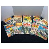Collection of War-Themed Comic Books Including DC and Charlton Titles