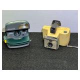 Lot of Two Polaroid Instant Cameras