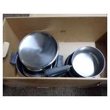 Stainless Steel Cookware Set with Lids