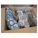 SET OF THERAPEUTIC STONE AND FABRIC PILLOWS