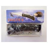 Frost Cutlery Eagle Eye III Folding Knife with Box