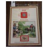 FIVE CENT COIN & PONY EXPRESS STAMP COLLECTION