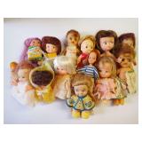 Miniature Vintage Dolls including PeeWees