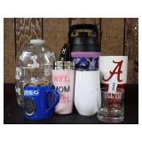 Assorted Drinkware and Beverage Container Collection