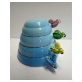 Vintage Menschik-Goldman Beehive Measuring Cups