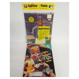MLB Superstar Photos Pack and NBA Inside Stuff Magazine Lot