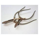 Pair of Metal Equestrian Spurs with Rowels