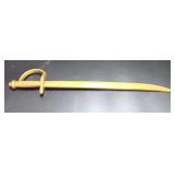 Hand-Carved Wooden Sword