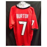 Jermaine Burton Autographed UGA Jersey with JSA Certification