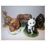 Franklin Mint Animal Figurines