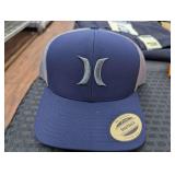 Hurley Navy and Grey Mesh Snapback Hat