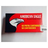 American Eagle 40 S&W 165 Grain FMJ Ball Ammunition, 50 Count