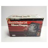 Black & Decker Ltd. Mincer/Chopper Model HC8