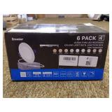 Ensenior 4-Inch Ultra-Thin LED Recessed Ceiling Light 6-Pack