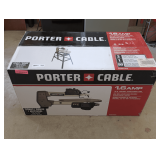 PORTER-CABLE 1.6 AMP 18-INCH VARIABLE SPEED SCROLL SAW WITH STAND IN ORIGINAL BOX