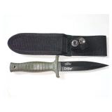 ElitEdge Stainless Steel Fixed Blade Knife with Sheath