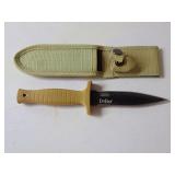 ElitEdge Stainless Steel Fixed Blade Knife with Sheath
