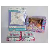 Craft and Toy Assortment: Miss Party Surprise Pet Party, Tulip Tie-Dye Kits, and Jolee