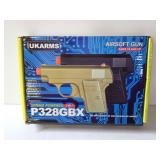 UKARMS P328GBX 2-in-1 Spring Powered Airsoft Pistol Set