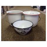 Enamelware Kitchen Set