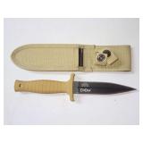 ElitEdge Stainless Steel Fixed Blade Knife with Sheath