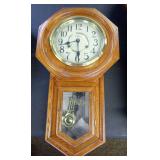 D&A Model #4 CN American Schoolhouse Regulator Wall Clock