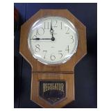 Waltham Quartz Regulator Wall Clock Model 6333