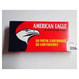 Federal American Eagle 40 S&W 165 Grain FMJ Ball Ammunition, 50 Count
