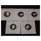 5 GRAINS OF FINE SILVER