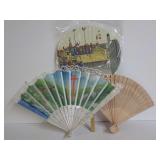 Collection of Three Decorative Hand Fans