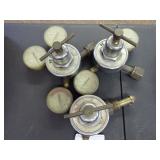 Harris Compressed Gas Regulators and Pressure Gauges