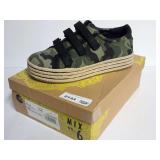 New Mix No. 6 M6-LEIA Camo Printed Canvas Platform Sneakers Size 8.5M