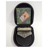 Nasum 17-Key Acrylic Kalimba Thumb Piano with Carrying Case