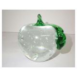 Clear Glass Paperweight