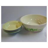 Lu-Ray Pastels and Oven Serve Ceramic Bowls