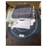 Assorted Household Textiles and Place Mats