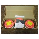 Kidde 20SA10 Photoelectric Smoke Alarm with Hardwire Interconnect, 3-Pack