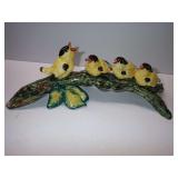 Stangl Pottery Ceramic Figurine of Four Birds on a Branch