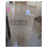 ALLEN + ROTH VENTILATED WOOD TOWER, GRAY FINISH IN ORIGINAL BOX