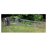 Metal Ladder Tree Stand with Seat