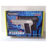 UKARMS P328SBX 2-in-1 Spring Powered Airsoft Pistol Set